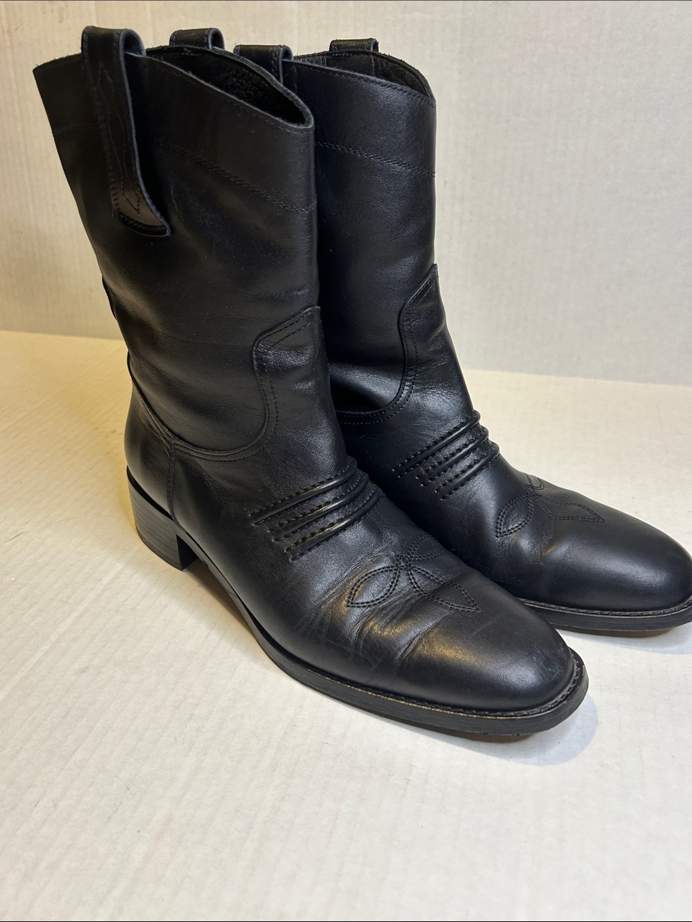 Bibi Lou Leather Western Boots